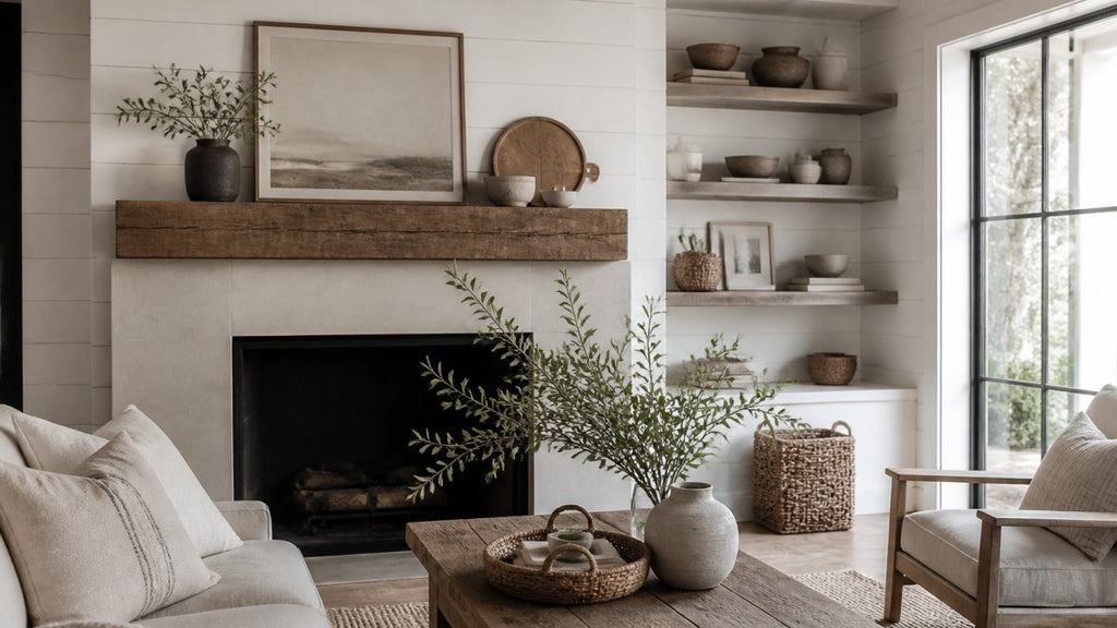 Blend Modern Farmhouse and Minimalist Decor