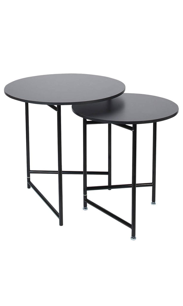 Black Round Nesting Tables