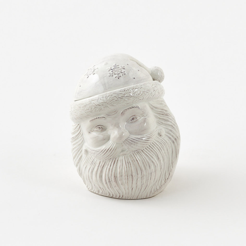 Santa Cookie Jar, Ceramic, 10"