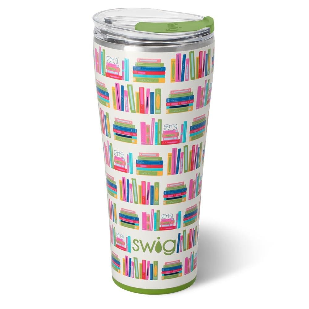 32oz Insulated Tumbler (Book Club) - Swig Life - Home 2 Court