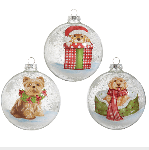 4" Celebrate the Season - Ball Pup - Raz - Home 2 Court