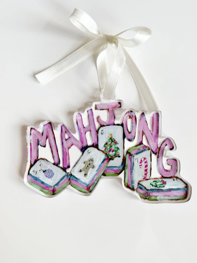 Mahjong Christmas ornament - Chelsea McShane
