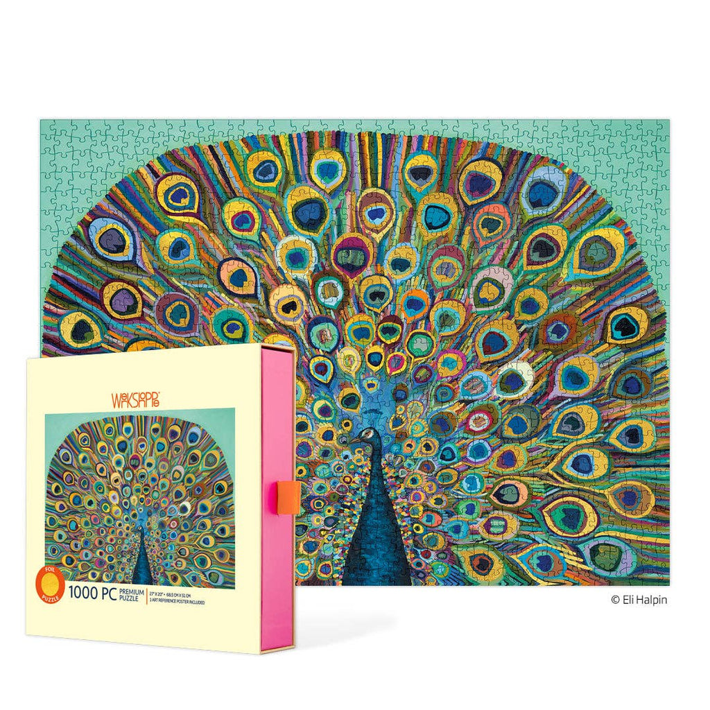 Peacock 1000 Piece Puzzle, Mother's Day Gift, Gift for Her