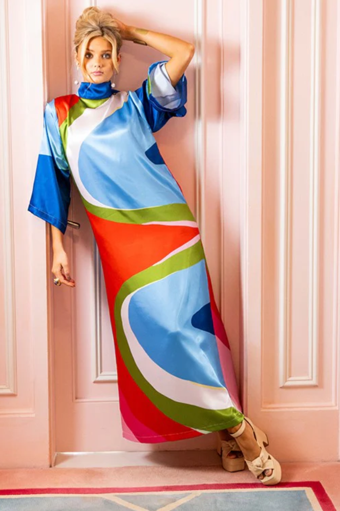 Venice Swirl - The Darling Dress Long - House of MBR