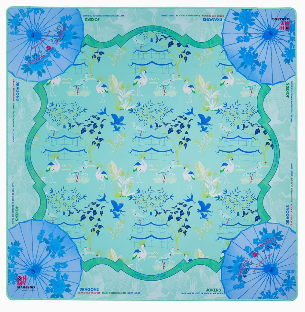 Veranda Mat in Tube - Oh My Mahjong