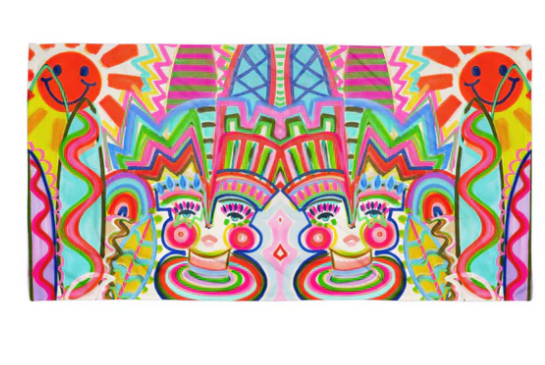 Sunkissed and Twisted Beach Towel - Windy OConnor