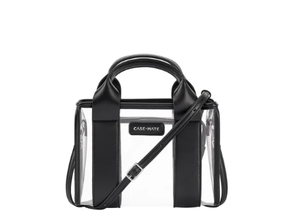 Jelly Stadium Bag - Black / Clear