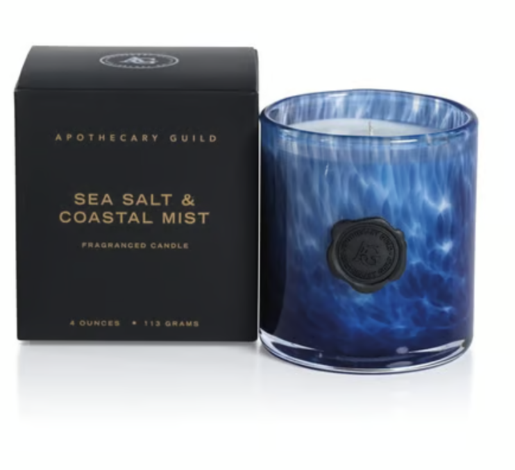AG Opal Glass Mini Candle Jar in Gift Box-Sea Salt