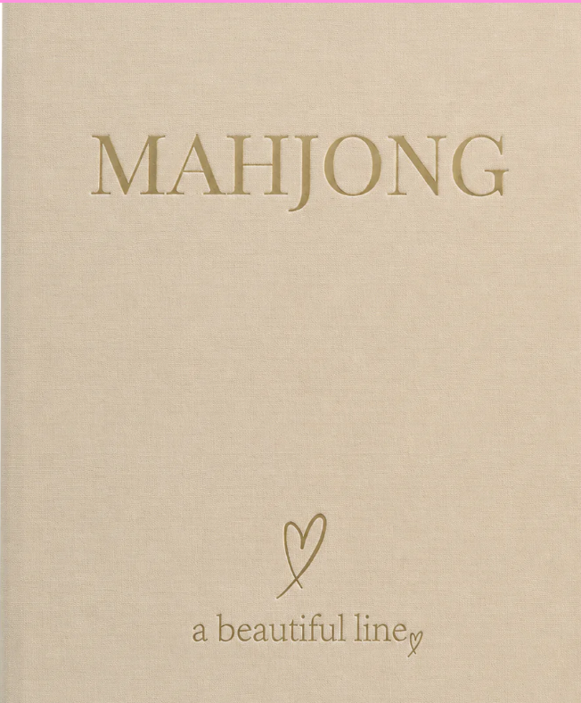 MAHJONG Coffee Table Book  - Tile Storage Beige