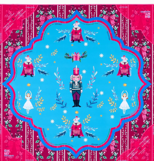 Clara Oh My Mahjong Christmas Mat
