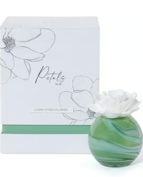 Petals Porcelain Diffuser-Capri Citrus Flower, 50