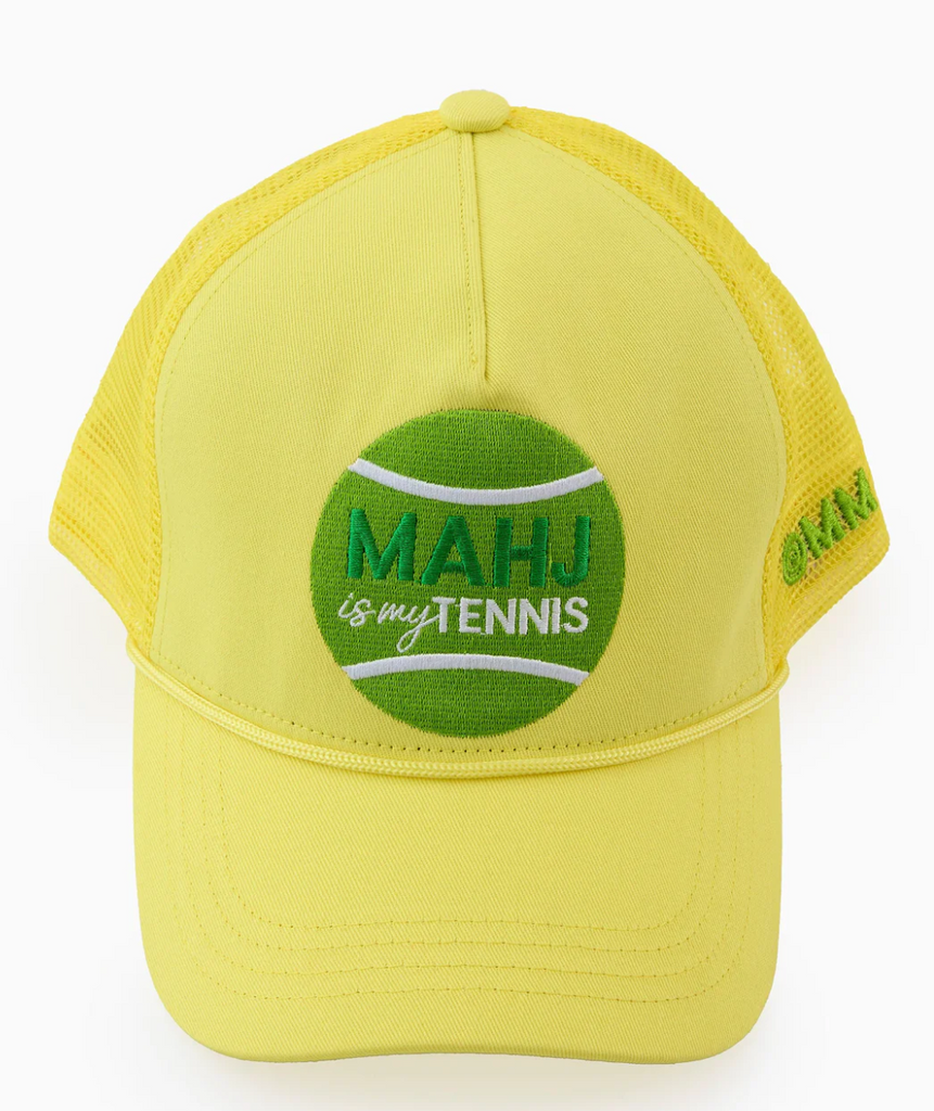 Mahj is My Tennis  Hat - Oh My Mahjong