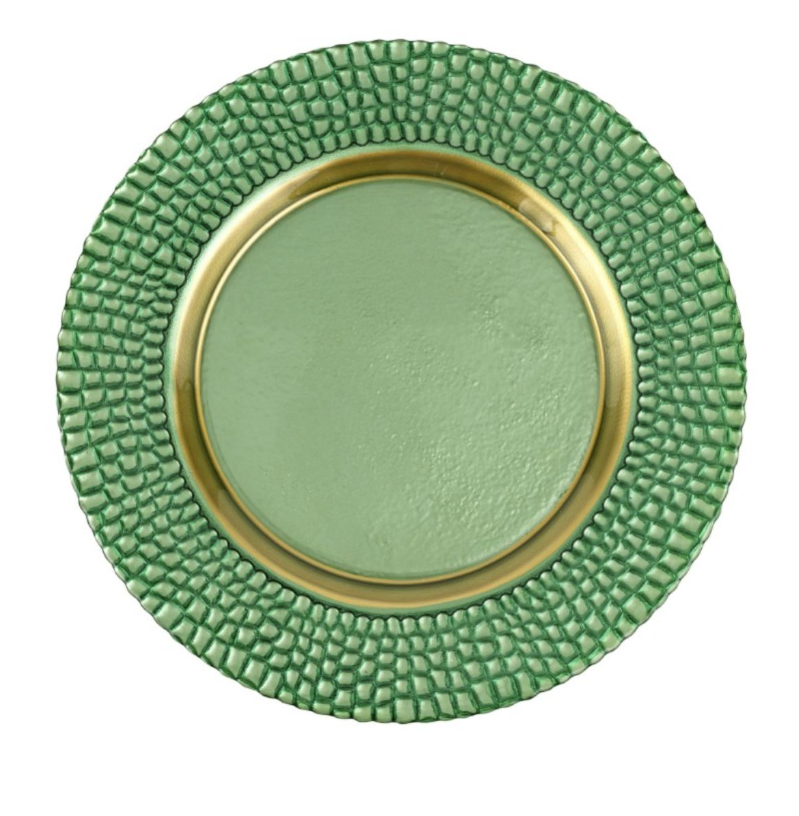 Pelli Glass Charger - Vietri