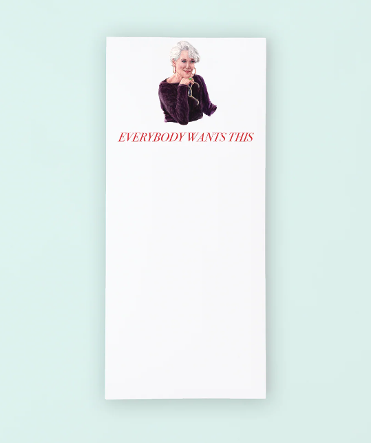 Miranda Priestly Listpad - Taylor Paladino