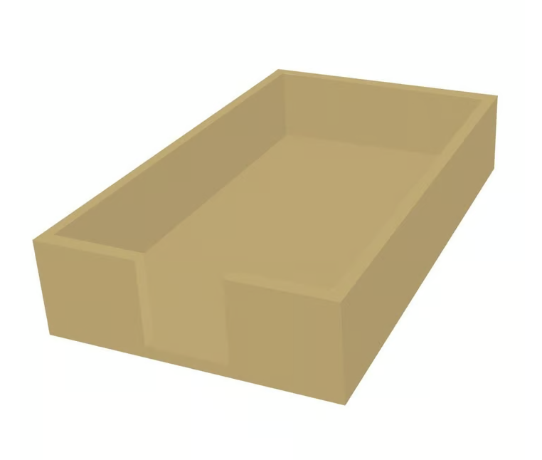 GT Caddy, Wood - Gold - Paperproducts Designs