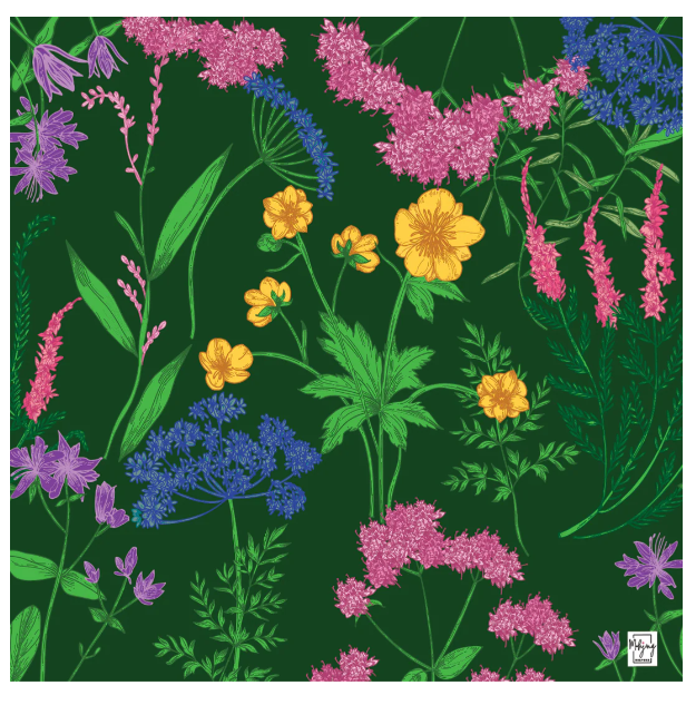 Garden Glow Mat - Emerald Green - Bespoke Mahjong