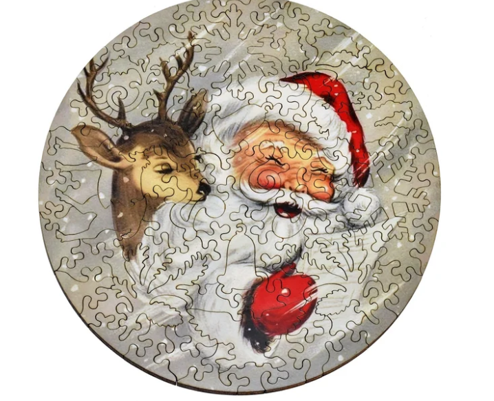 Deerful Santa - Liberty Puzzles