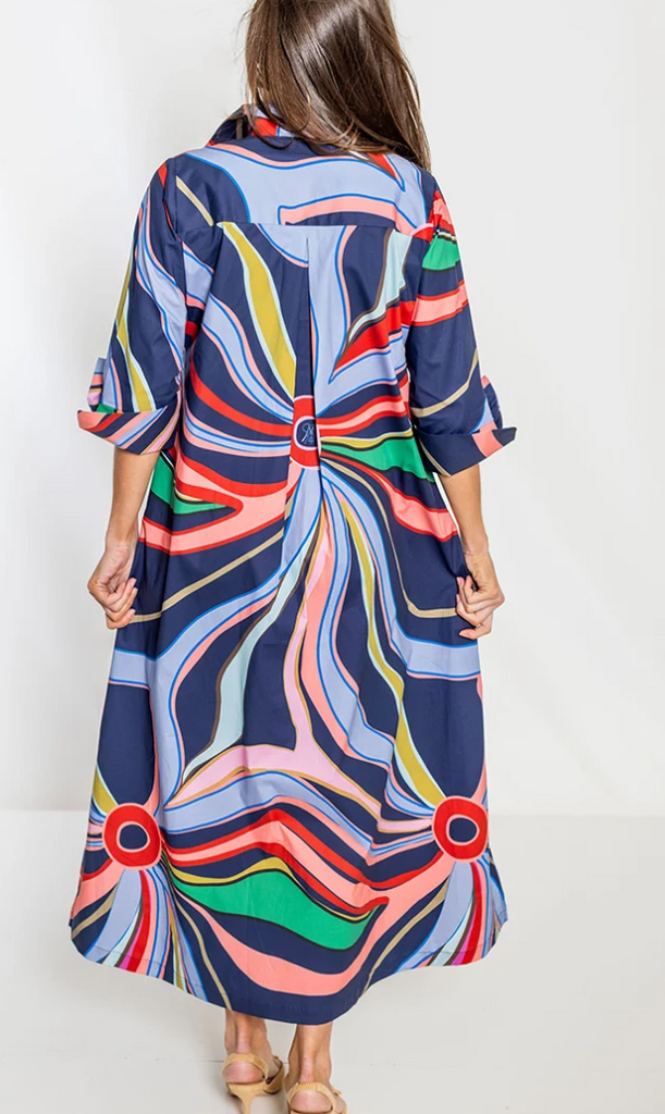 Entitled Ruthie Shirtdress Long - House of MBR