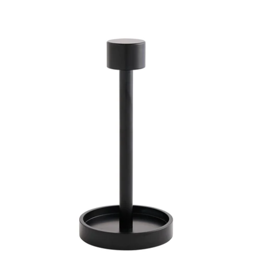 Black Matte Cocktail Napkin Stand - Table Theory