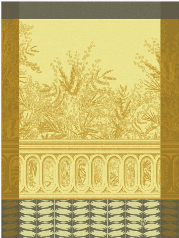 Riviera Mimosa -Yellow-Le Jacquard Francais