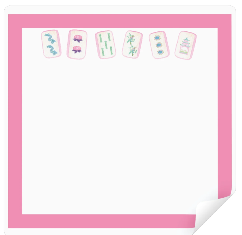 Bam Let's Mahj - Sticky Notes - Busy Bee