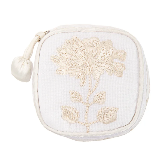 Peony Jewelry Box - Ivory - Lenora