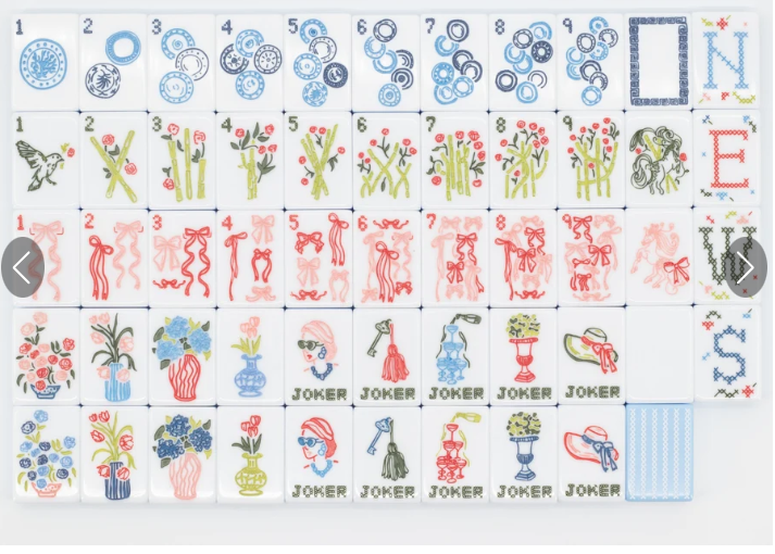 Miss Darling: Mahjong Tile Set