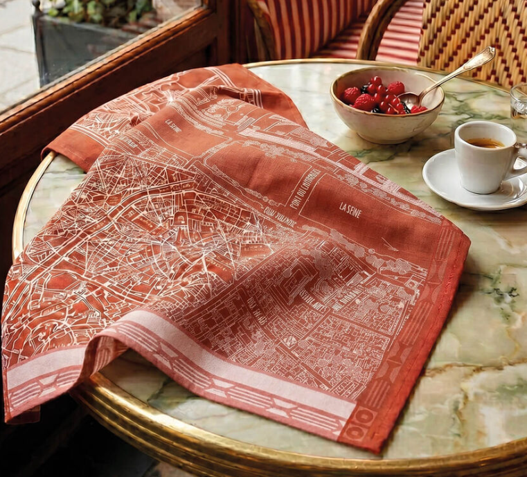 Vol D Oiseau Paris - Tea Towel - Le Jacquard Francais
