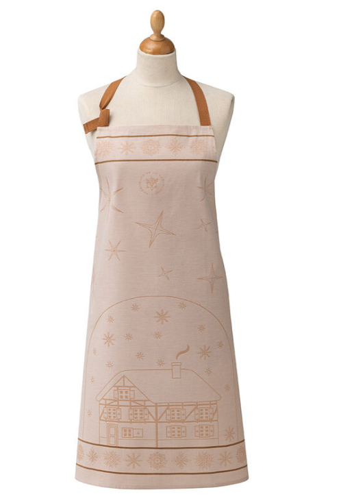 Noel Au Chalet Apron - Le Jacquard Francais