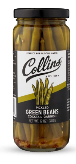 Gourmet Pickled Green Beans, 12 oz cOLLINS
