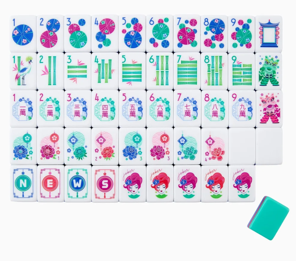 Seabreeze Mahjong Tiles - Oh My Mahjong