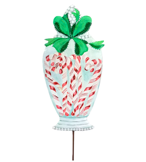 Candy Cane Apothecary Jar