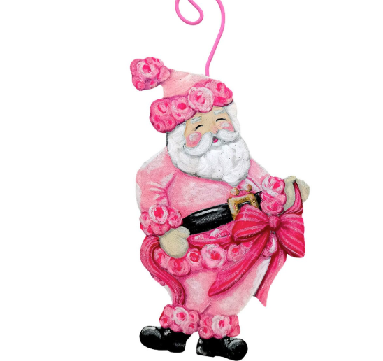 Fanciful Santa Ornament