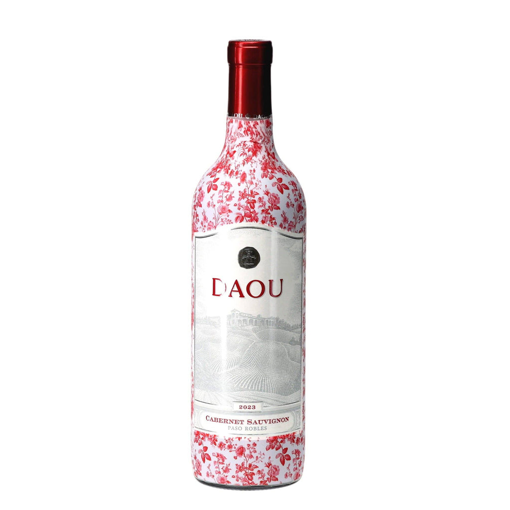 Limited Edition Grandmillennial Deep Red Floral - DAOU Wine
