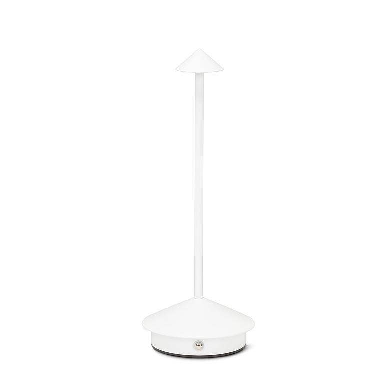 Abbott - Slim Arrow LED Table Light - 11.5"H - White - Home 2 Court