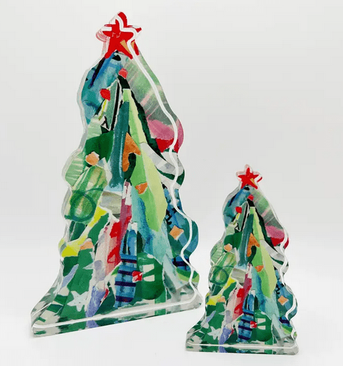 ACRYLIC FESTIVE TREE BITTY - Home 2 Court