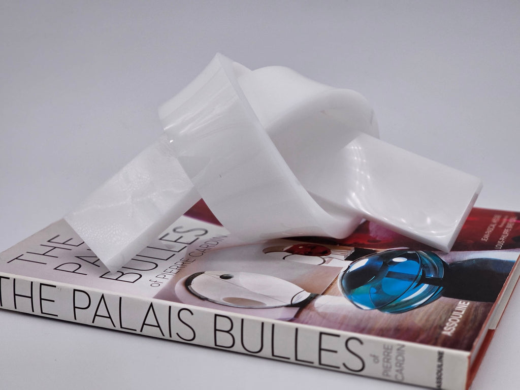 Acrylic Large Love Knot : White - Somar Creations - Home 2 Court