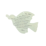 Acrylic Prayer Dove - Hail Mary - Fig and Dove (1) - Home 2 Court