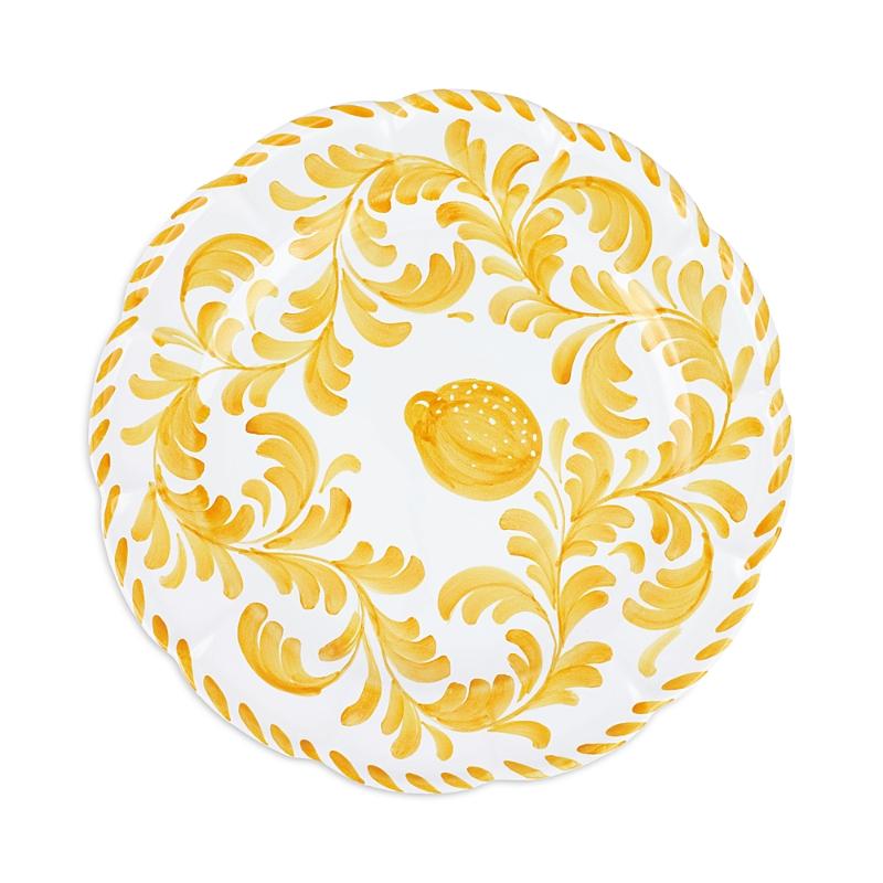 Arezzo Yellow Round Platter - Vietri - Home 2 Court