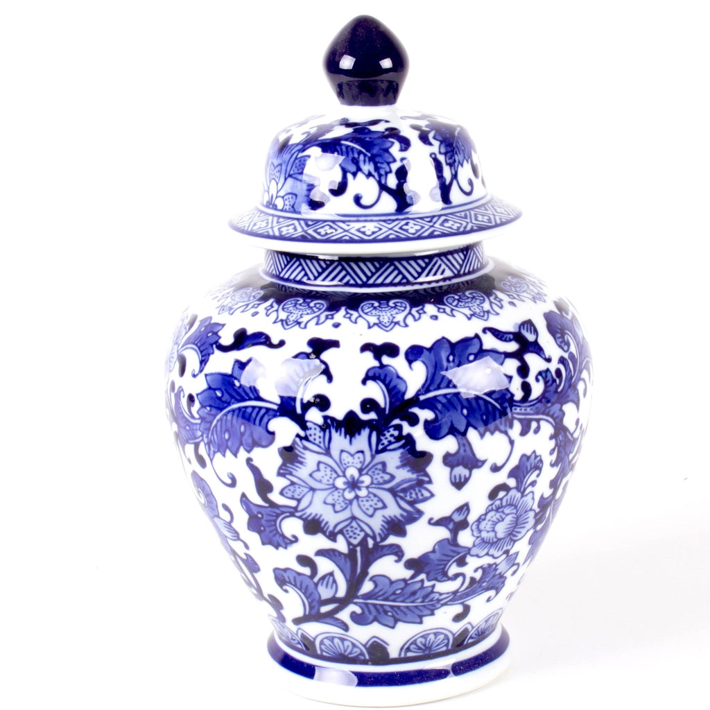 Blue Chinoiserie Ginger Jar - Large - Home 2 Court