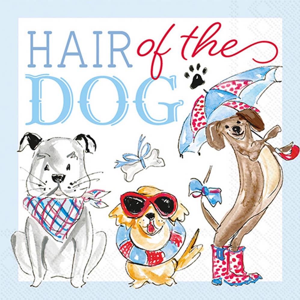 Boston International - Paper Cocktail Napkin 20 Ct Hair Of The Dog Rosanne Beck - Home 2 Court
