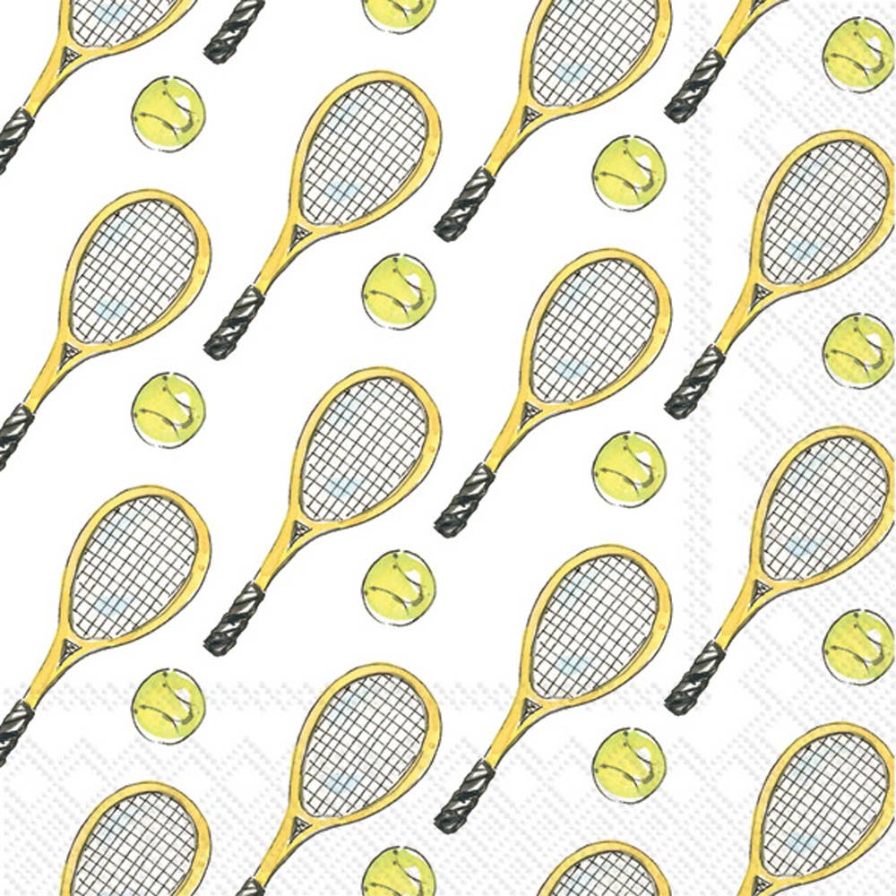 Boston International - Paper Cocktail Napkins Pack of 20 Rosanne Beck Tennis - Home 2 Court