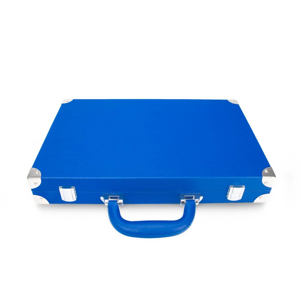 Brouk and Co. - Ellen Backgammon Set: Blue - 3474 - Home 2 Court