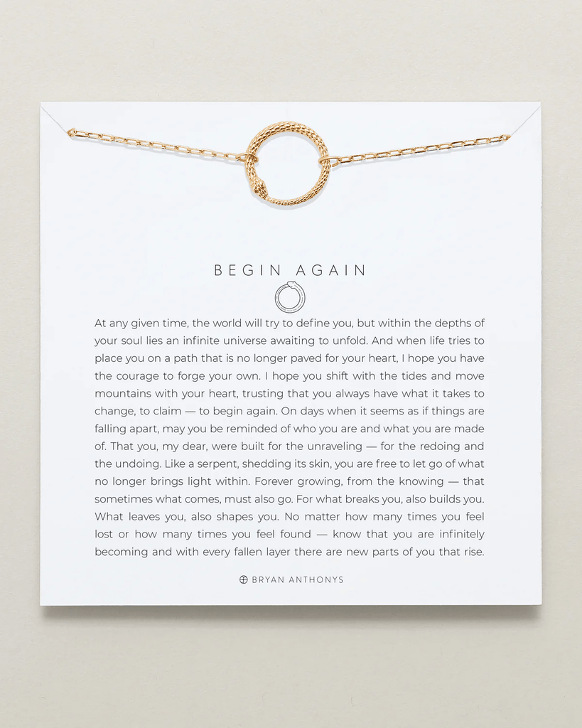 Bryan Anthonys Begin Again Necklace - 14k gold - Home 2 Court