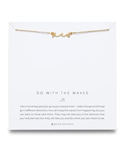Bryan Anthonys Go With the Waves Necklace in Gold - Home 2 Court
