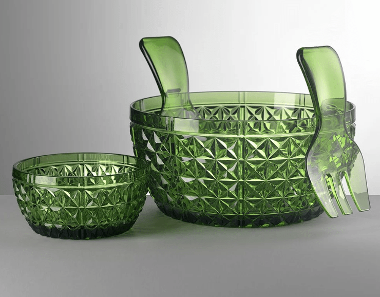 Churchill Synthetic Crystal Salad Set - Mario Luca Giusti - Home 2 Court