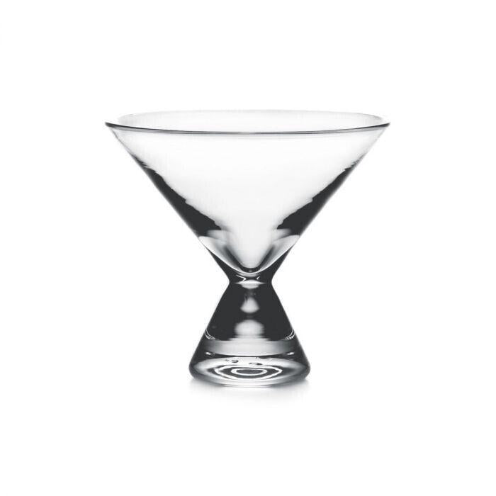 Clear Stemless Martini - Simon Pearce - Home 2 Court