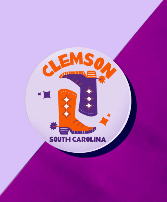Clemson - Kickoff Coasters - Individual - Home 2 Court