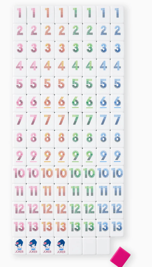 "Confetti Oh My Rummi" Gin Rummy Set - Oh My Mahjong - Home 2 Court