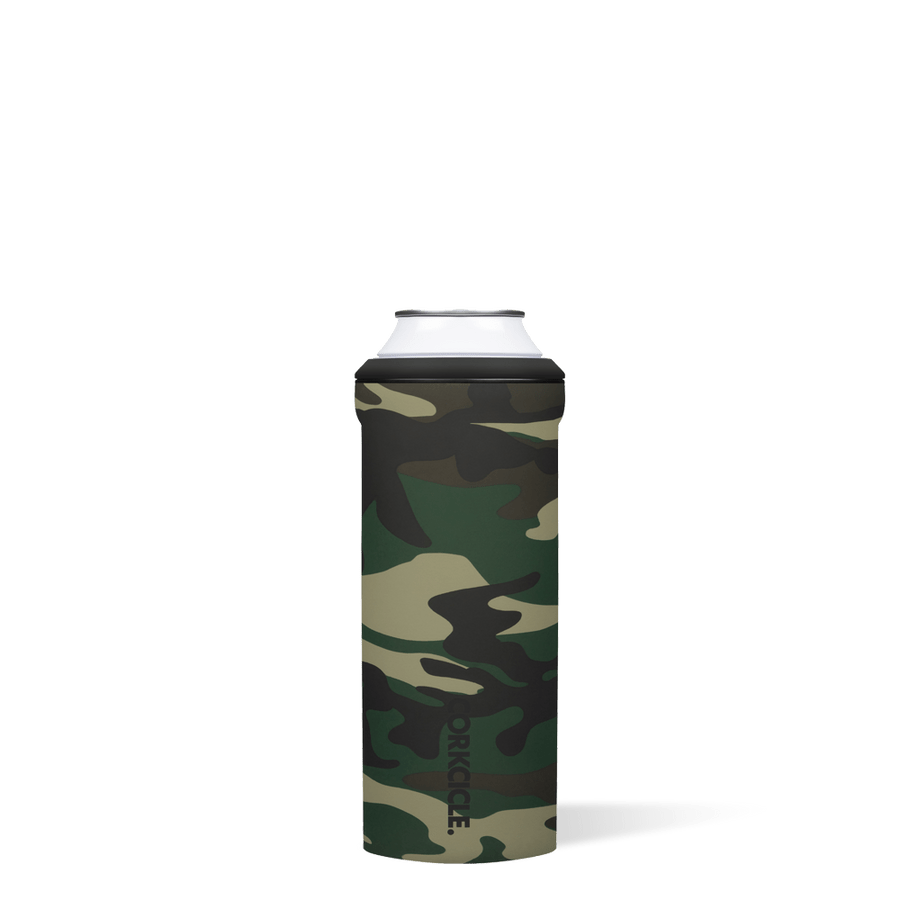 Corkcicle - Can Cooler Slim Woodland Camo - Home 2 Court